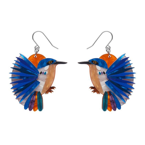 Erstwilder - Kyrie Kingfisher Drop Earrings (Jocelyn Proust 2022) - 20th Century Artifacts