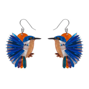 Erstwilder - Kyrie Kingfisher Drop Earrings (Jocelyn Proust) - 20th Century Artifacts