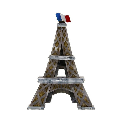 Erstwilder - La Dame de Fer Eiffel Tower Brooch - 20th Century Artifacts