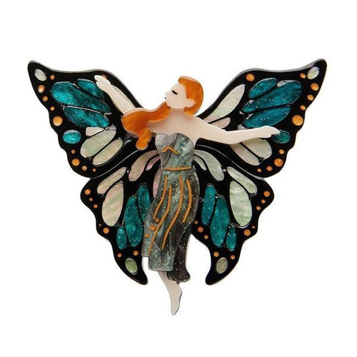 Erstwilder - La Fee Verte Fairy Brooch - 20th Century Artifacts