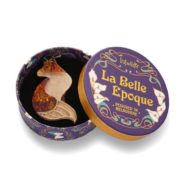 Erstwilder - La Formidable Fauve Fox Brooch (2023) - 20th Century Artifacts