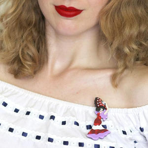 Erstwilder - Lady Andalusia Brooch (2019) - 20th Century Artifacts