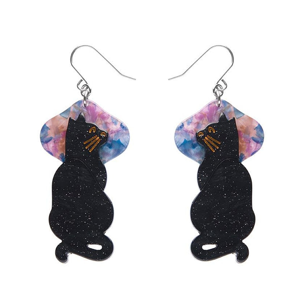 Erstwilder - Le Chat Miaule Drop Earrings (2023) - 20th Century Artifacts