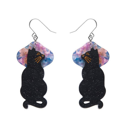 Erstwilder - Le Chat Miaule Drop Earrings (2023) - 20th Century Artifacts