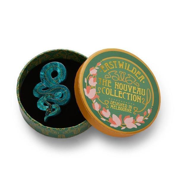 Erstwilder - Le Serpent Brooch (2020) - 20th Century Artifacts