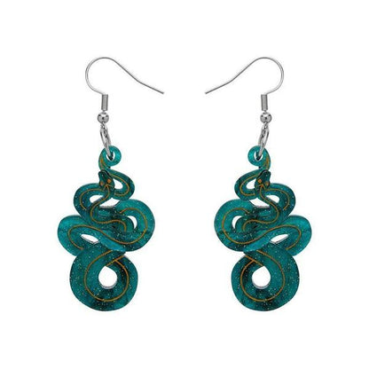 Erstwilder - Le Serpent Snake Earrings (2020) - 20th Century Artifacts