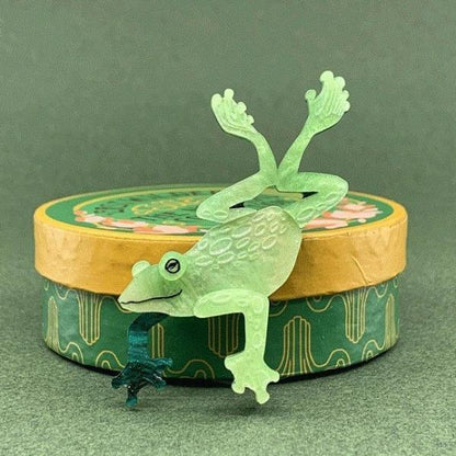 Erstwilder - Leaps and Bounds Frog Brooch (2020) - 20th Century Artifacts