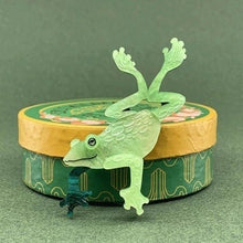 Load image into Gallery viewer, Erstwilder - Leaps and Bounds Frog Brooch (2020) - 20th Century Artifacts