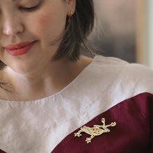 Load image into Gallery viewer, Erstwilder - Leaps and Bounds Perfume Brooch - 20th Century Artifacts