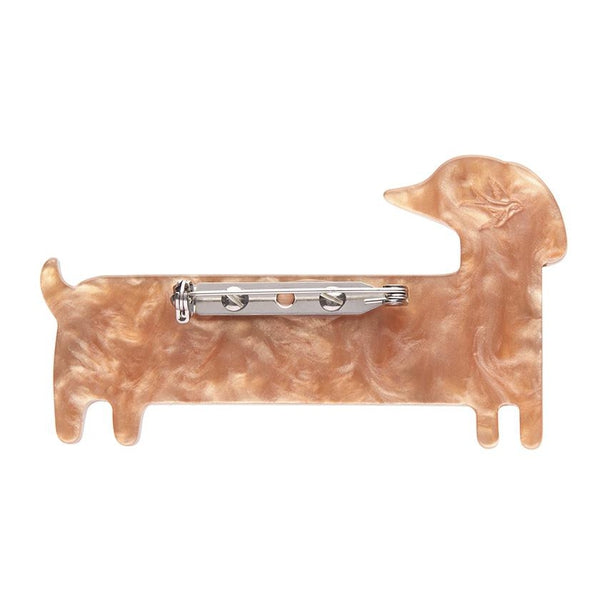 Erstwilder - Long Dog Brooch (Terry Runyan 1) - 20th Century Artifacts