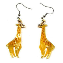 Load image into Gallery viewer, Erstwilder - Long-Neck Lovers Giraffe Earrings (2018) - 20th Century Artifacts