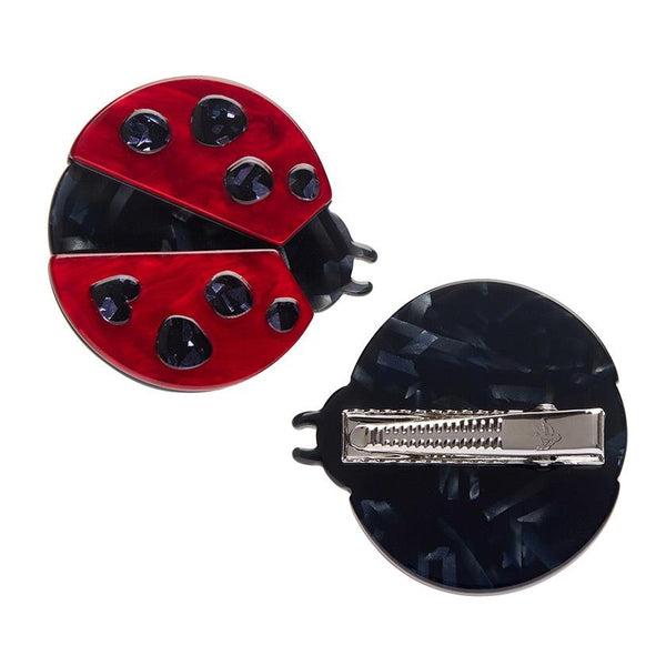 Erstwilder - Lou-Lou Ladybug Hair Clips - 20th Century Artifacts