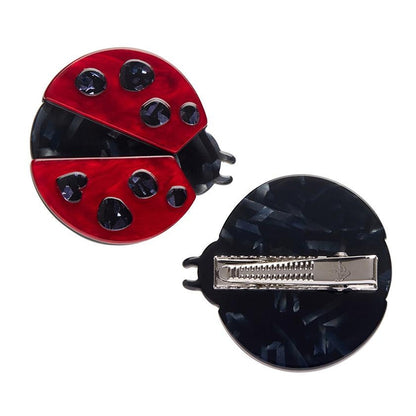 Erstwilder - Lou-Lou Ladybug Hair Clips - 20th Century Artifacts