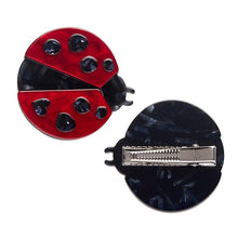 Load image into Gallery viewer, Erstwilder - Lou-Lou Ladybug Hair Clips - 20th Century Artifacts