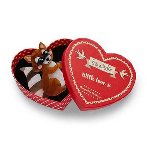 Erstwilder - Love Bandit Raccoon Brooch (2020) - 20th Century Artifacts