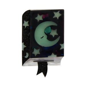 Erstwilder - Lunar Ellipses GITD Brooch - 20th Century Artifacts