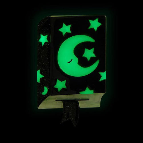Erstwilder - Lunar Ellipses GITD Brooch - 20th Century Artifacts