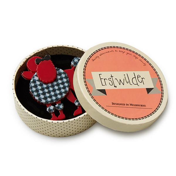 Erstwilder - Madame Amore Poodle Brooch (2016) - 20th Century Artifacts