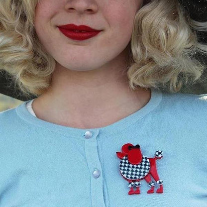 Erstwilder - Madame Amore Poodle Brooch (2016) - 20th Century Artifacts