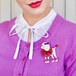 Erstwilder - Madame Amore Poodle Brooch (2017) - 20th Century Artifacts