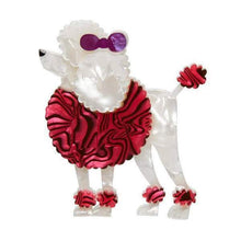 Load image into Gallery viewer, Erstwilder - Madame Amore Poodle Brooch (2017) - 20th Century Artifacts