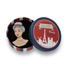 Load image into Gallery viewer, Erstwilder - Marie Antoinette Brooch - 20th Century Artifacts