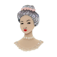 Load image into Gallery viewer, Erstwilder - Marie Antoinette Brooch - 20th Century Artifacts