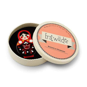 Erstwilder - Matryoshka Memories Toy Brooch (2018) - 20th Century Artifacts