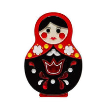 Load image into Gallery viewer, Erstwilder - Matryoshka Memories Toy Brooch (2018) - 20th Century Artifacts