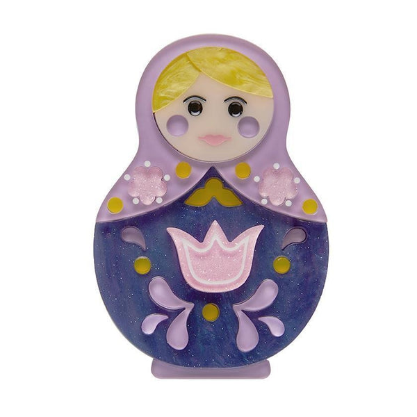 Erstwilder - Matryoshka Memories Toy Brooch (2021) - 20th Century Artifacts