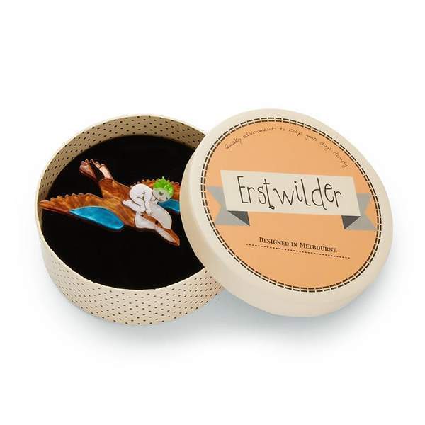 Erstwilder - May Gibbs Mr Kookaburra Brooch (2019) - 20th Century Artifacts