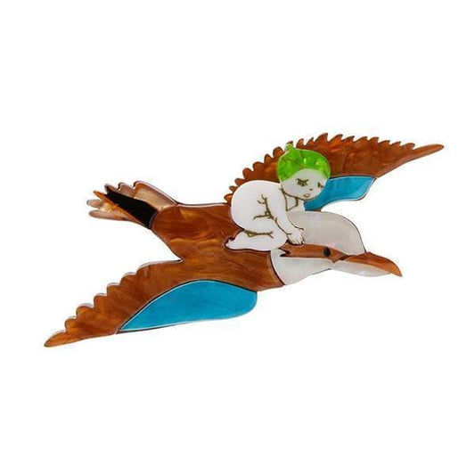 Erstwilder - May Gibbs Mr Kookaburra Brooch (2019) - 20th Century Artifacts