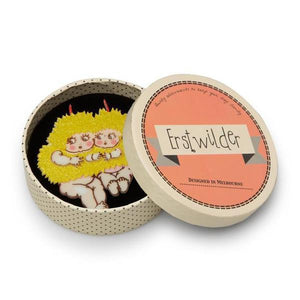 Erstwilder - May Gibbs Wattle Babies Brooch (2017) - 20th Century Artifacts