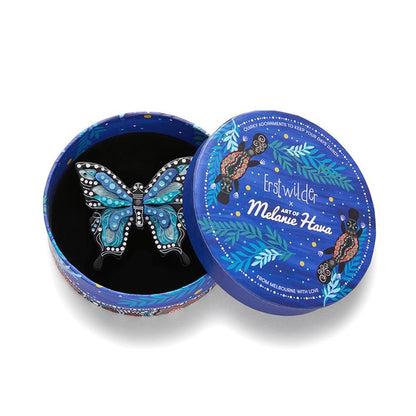 Erstwilder - Melanie Hava - The Butterfly 'Gunggamburra' Brooch - 20th Century Artifacts