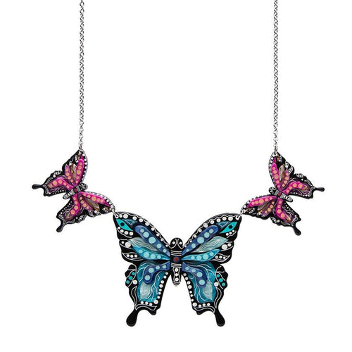 Erstwilder - Melanie Hava - The Butterfly 'Gunggamburra' Necklace - 20th Century Artifacts