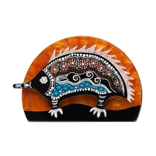Erstwilder - Melanie Hava - The Echidna 'Gumbiyan' Brooch - 20th Century Artifacts