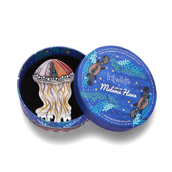 Erstwilder - Melanie Hava - The Jellyfish Brooch - 20th Century Artifacts