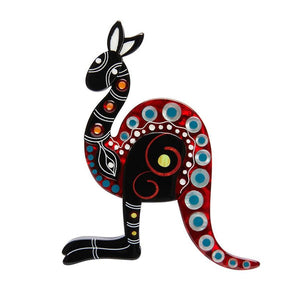 Erstwilder - Melanie Hava - The Kangaroo 'Yuri' Brooch - 20th Century Artifacts