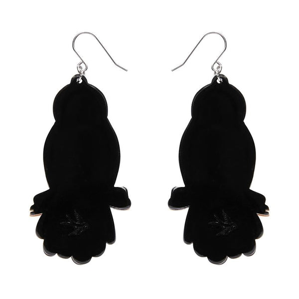 Erstwilder - Melanie Hava - The Owl 'Gugu' Earrings - 20th Century Artifacts