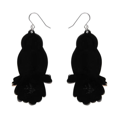 Erstwilder - Melanie Hava - The Owl 'Gugu' Earrings - 20th Century Artifacts