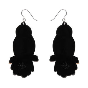 Erstwilder - Melanie Hava - The Owl 'Gugu' Earrings - 20th Century Artifacts