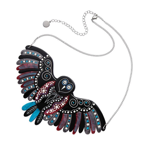 Erstwilder - Melanie Hava - The Owl 'Gugu' Necklace - 20th Century Artifacts