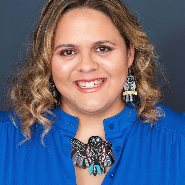 Erstwilder - Melanie Hava - The Owl 'Gugu' Necklace - 20th Century Artifacts