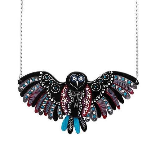 Erstwilder - Melanie Hava - The Owl 'Gugu' Necklace - 20th Century Artifacts