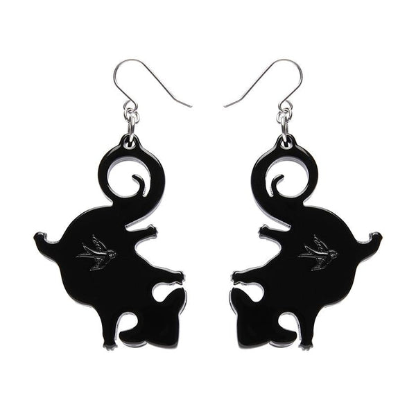 Erstwilder - Melanie Hava - The Possum 'Midin' Earrings - 20th Century Artifacts