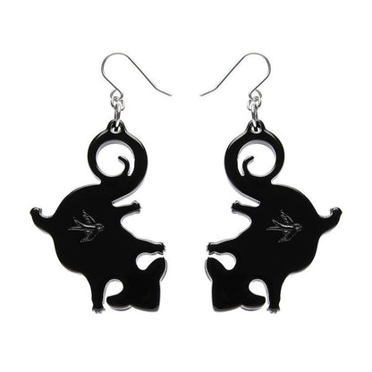 Erstwilder - Melanie Hava - The Possum 'Midin' Earrings - 20th Century Artifacts