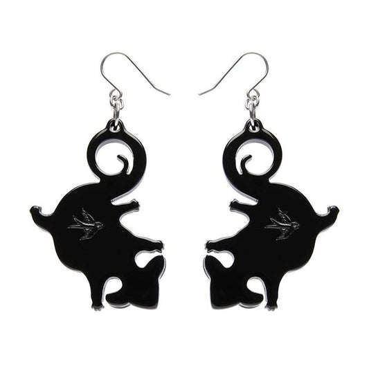 Erstwilder - Melanie Hava - The Possum 'Midin' Earrings - 20th Century Artifacts