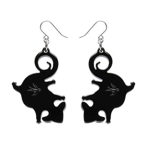 Erstwilder - Melanie Hava - The Possum 'Midin' Earrings - 20th Century Artifacts