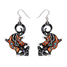 Load image into Gallery viewer, Erstwilder - Melanie Hava - The Possum &#39;Midin&#39; Earrings - 20th Century Artifacts