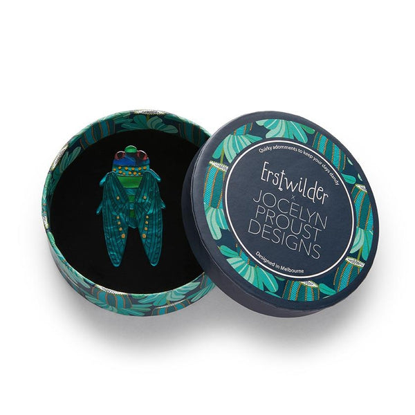 Erstwilder - Melodic Moments Cicada Brooch (Jocelyn Proust) (2022) - 20th Century Artifacts